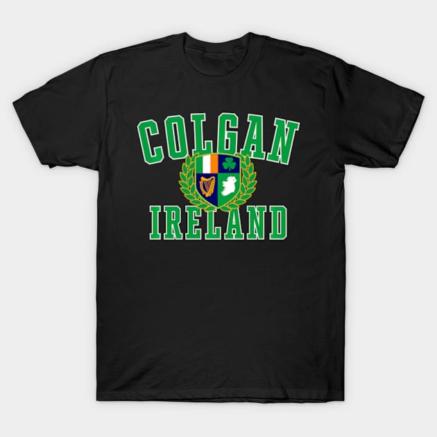 Irish Sur Colgan Ireland Crest T-Shirt by Ro Go Dan